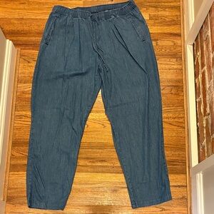 Old Navy Blue Wide Leg Jeans